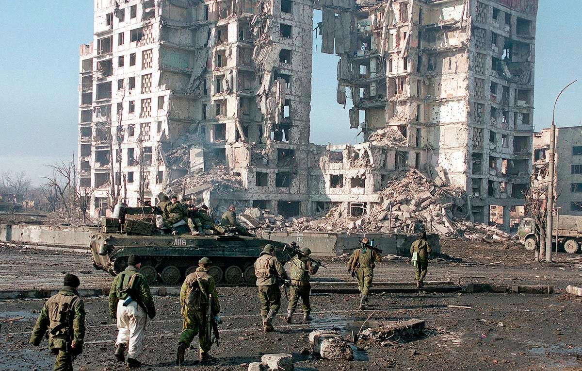 MELNIKOFF Дайджест. Город Грозный, превращенный русскими варварами в развалины. 1999 год.